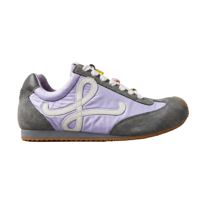 LOEWE vintage grey-purple sneakers
