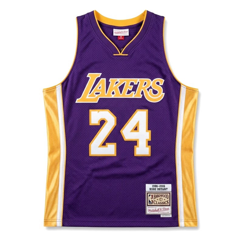 Los Angeles Lakers Kobe Bryant's No. 24 jersey