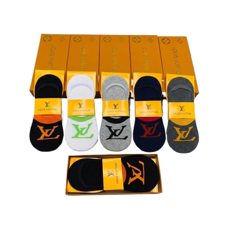 Louis Vuitton colorful boat socks