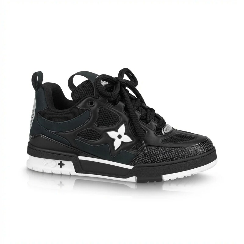 LV black stylish sports shoes