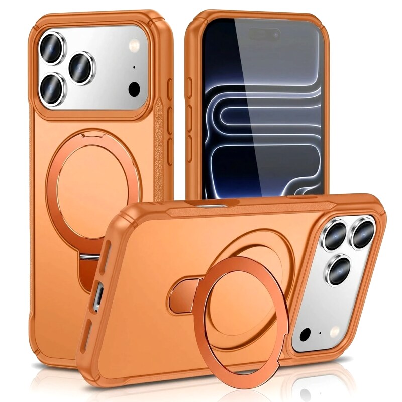 MagSafe Series Orange Trendy iPhone Case