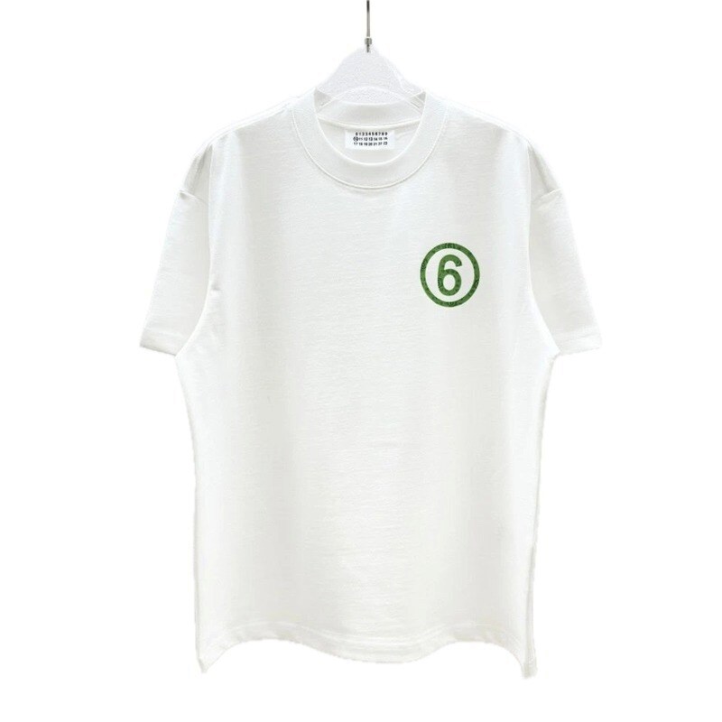 Maison Margiela MM6 Minimalist Style White T-Shirt