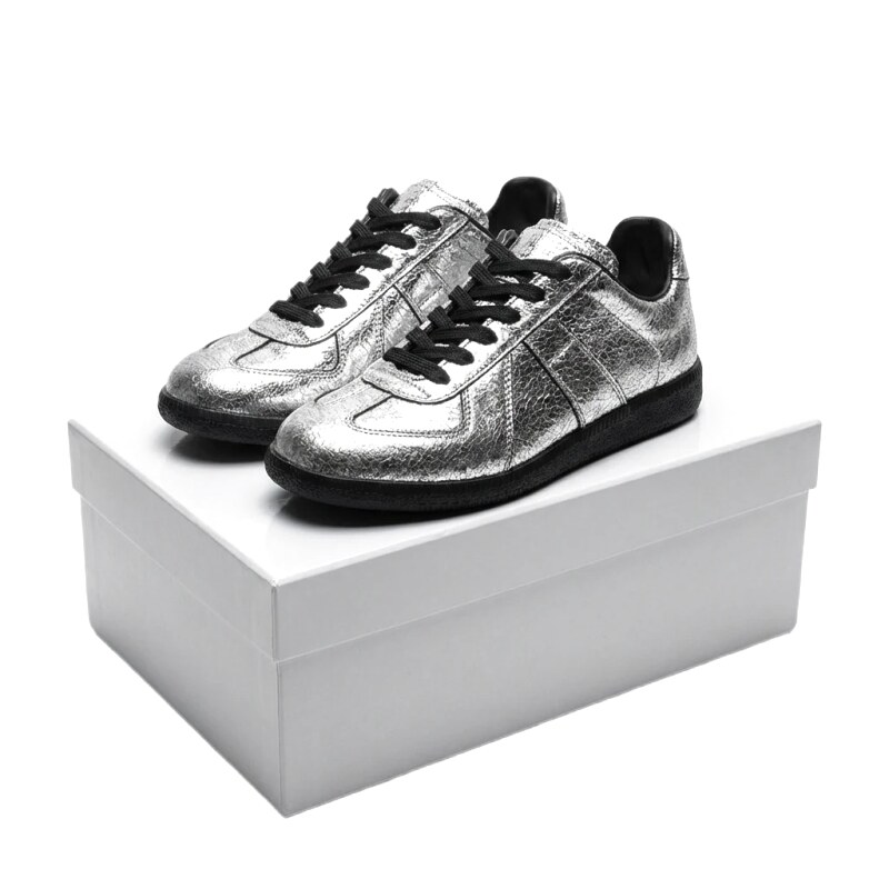 Maison Margiela silver retro sneakers