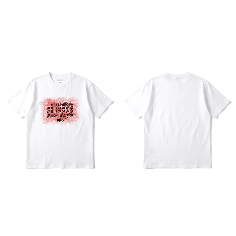 Maison Margiela white T-shirt with digital print