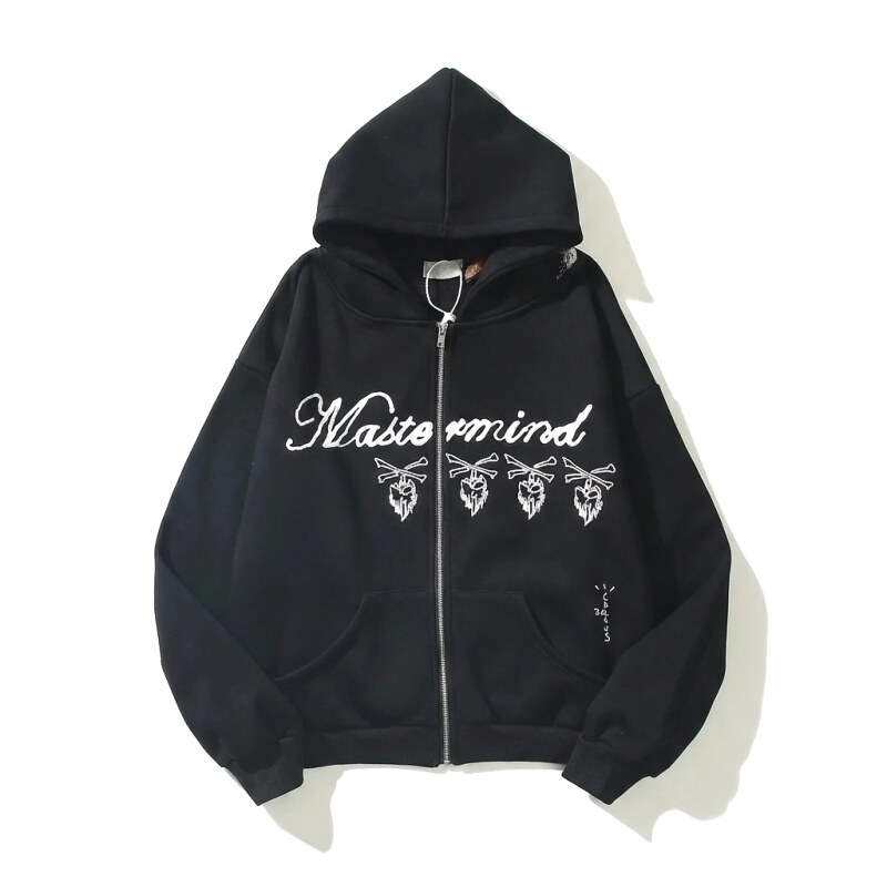 Mastermind Dark Style Hooded Coat