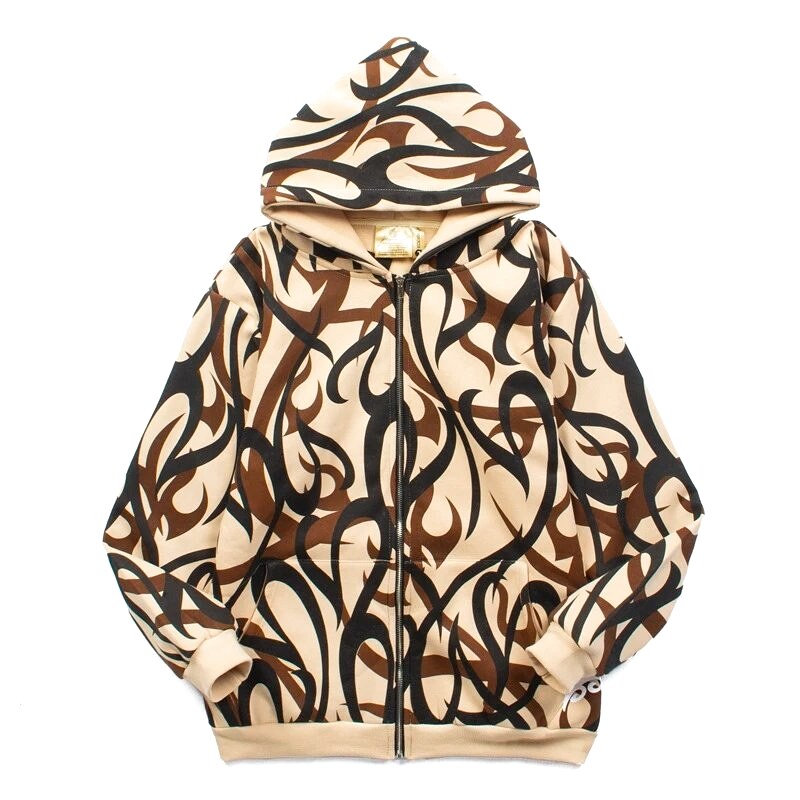 Mastermind Style W15 Zip Hoodie Modern Fit Skull