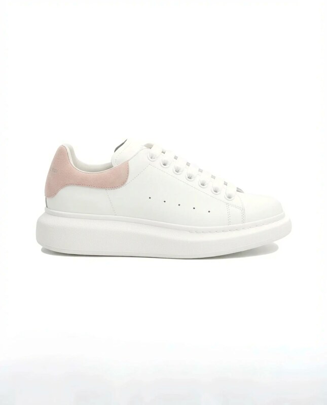 McQueen pink - tail thick - soled small white shoes