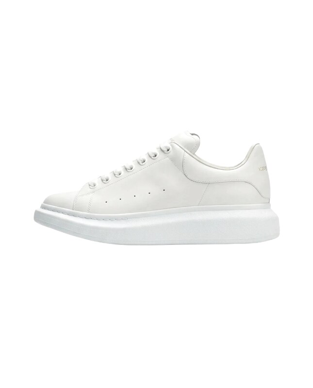 McQueen thick-soled casual small white shoes