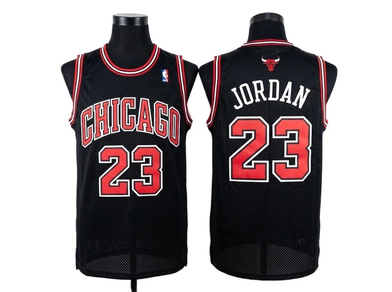 Michael Jordan Jordan-style black jersey