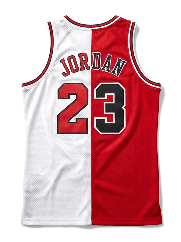 Michael Jordan retro color - block jersey