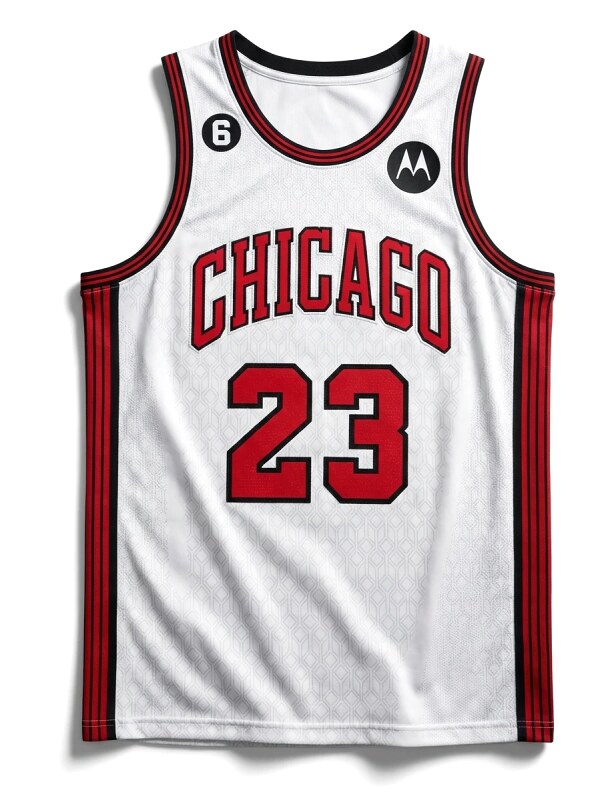 Michael Jordan retro-style jersey