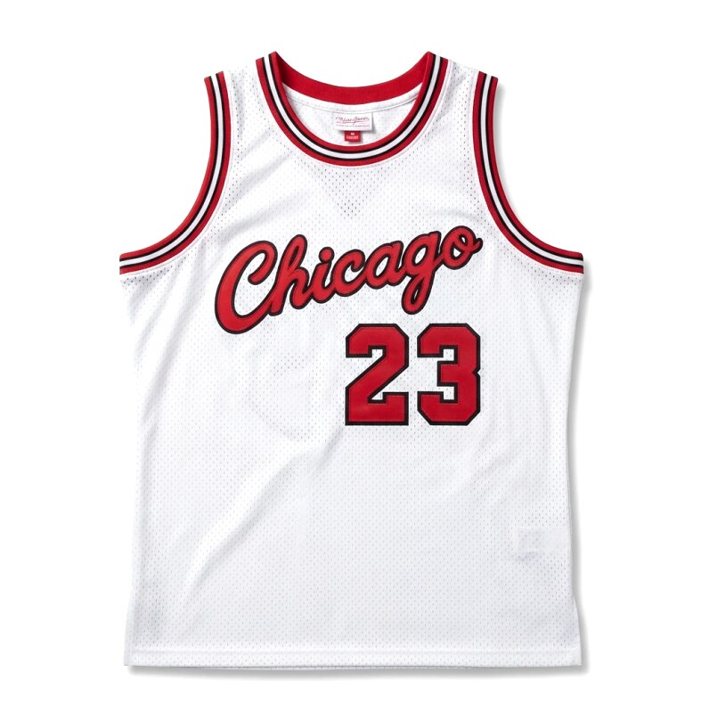Michael Jordan retro white jersey