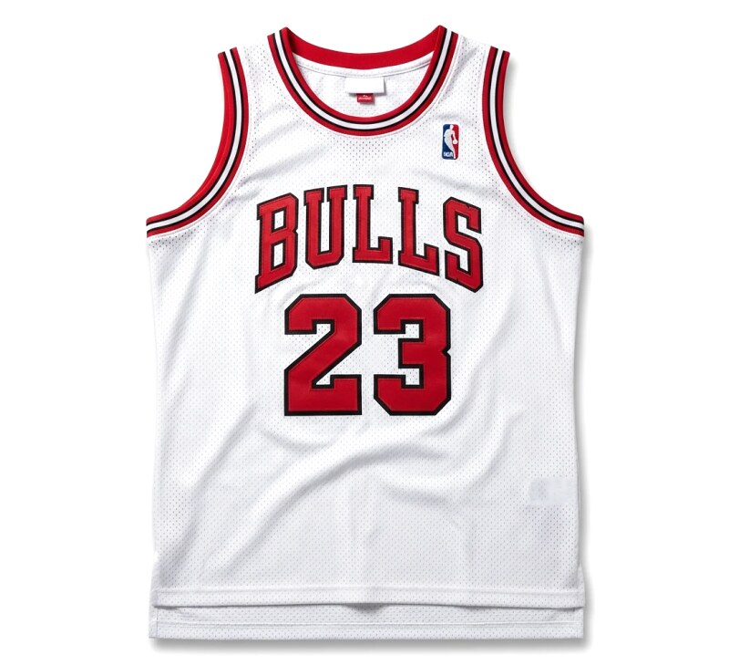 Michael Jordan retro white jersey