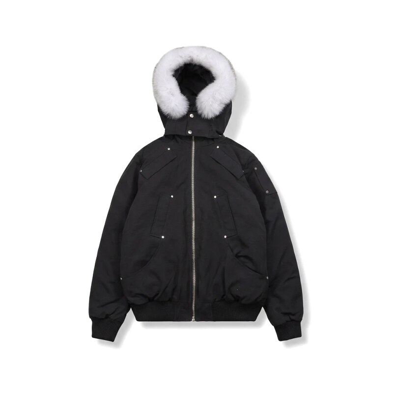 Michael Kors black parka down jacket