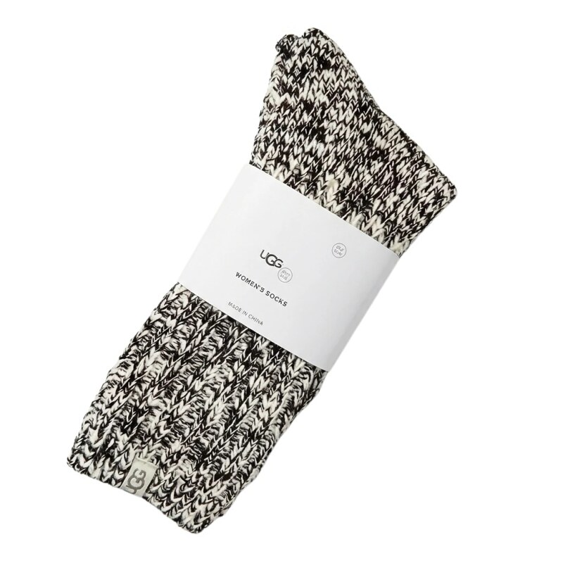 MiuMiu Knitted Black and White Trendy Socks