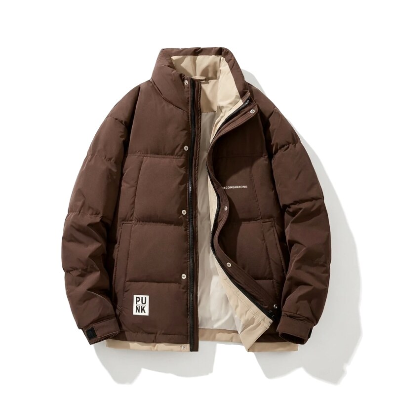 MLB Brown Casual Style Cotton-padded Jacket