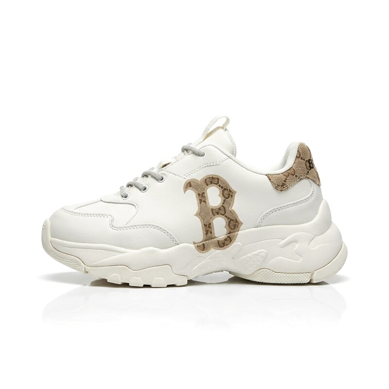 MLB casual style white sports shoes