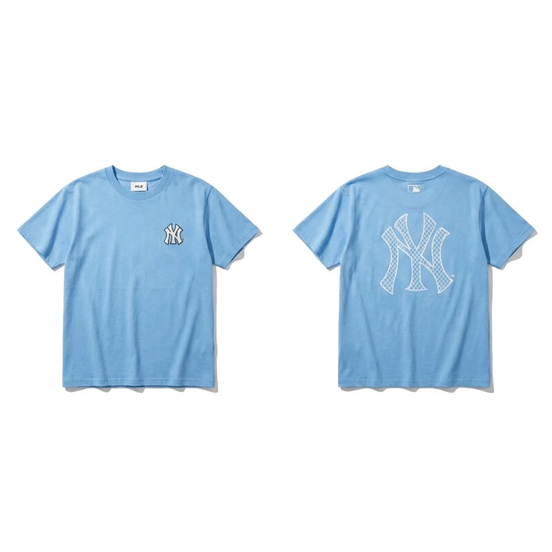 MLB Classic Simple Style Blue T-shirt