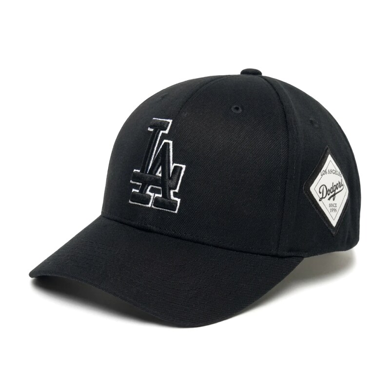 MLB Dodgers black baseball cap