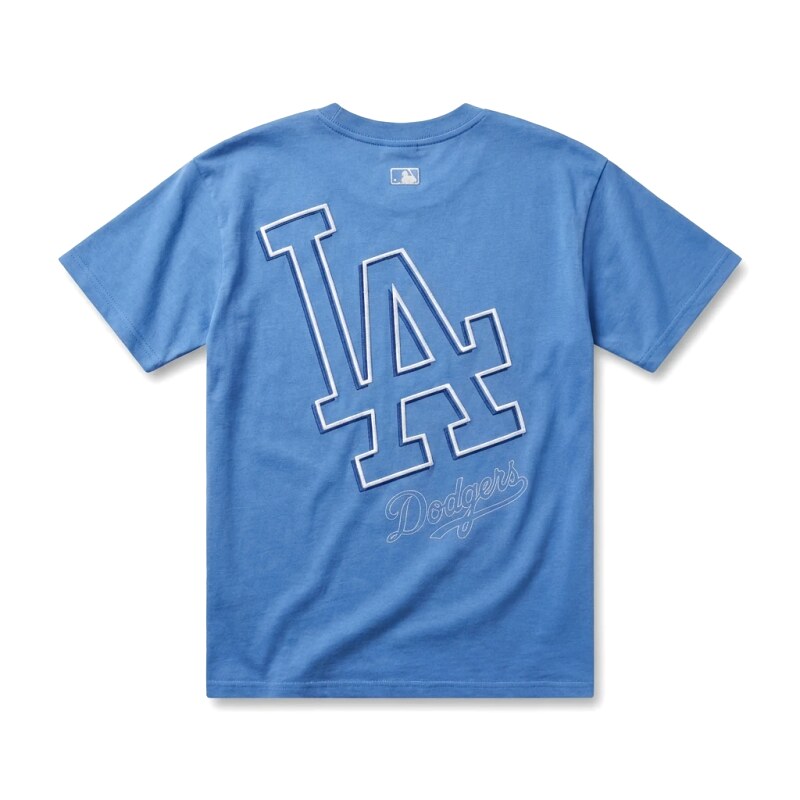 MLB Dodgers Blue Trendy Brand T-shirt