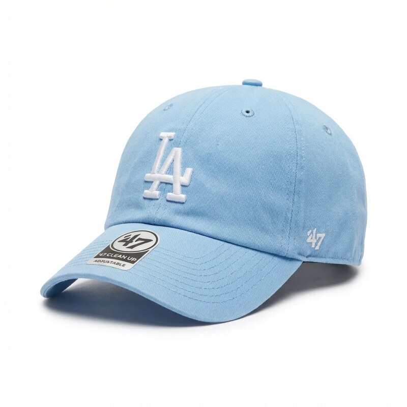 MLB LA series fashion style light blue hat