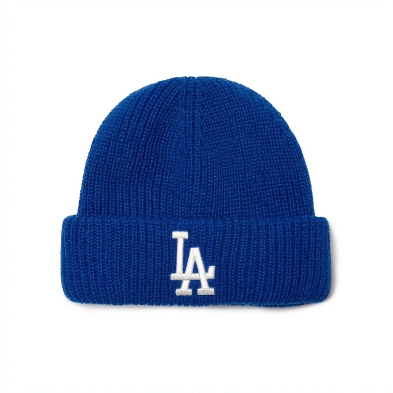 MLB LA Series Simple Style Blue Hat