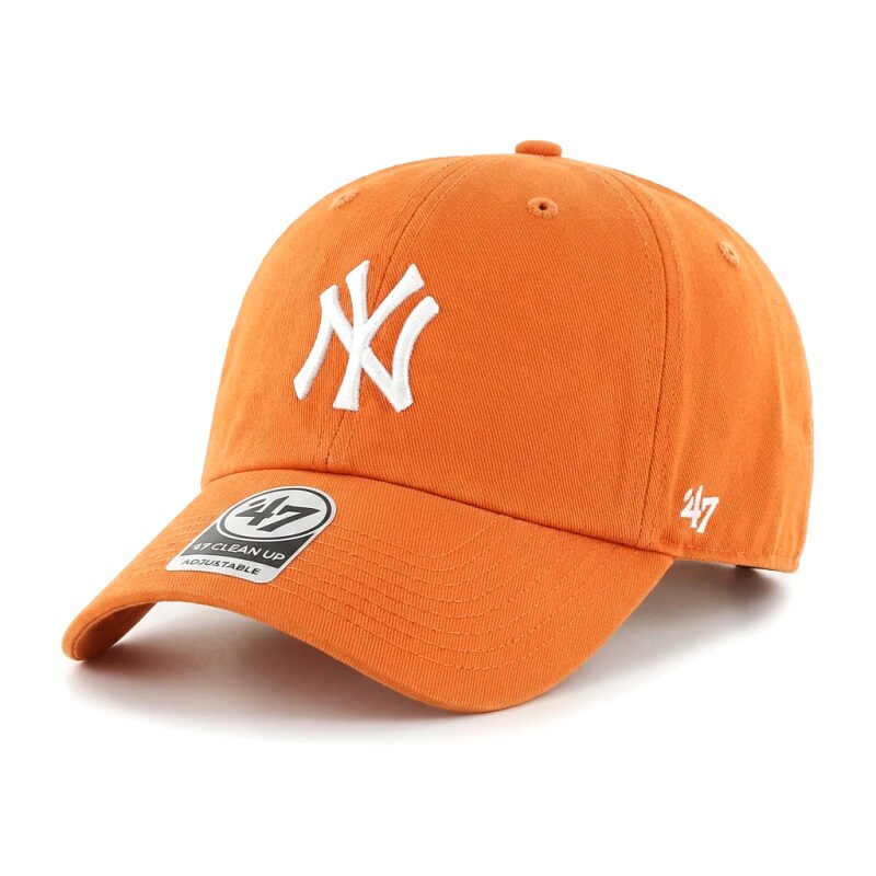 MLB New York Yankees orange baseball cap