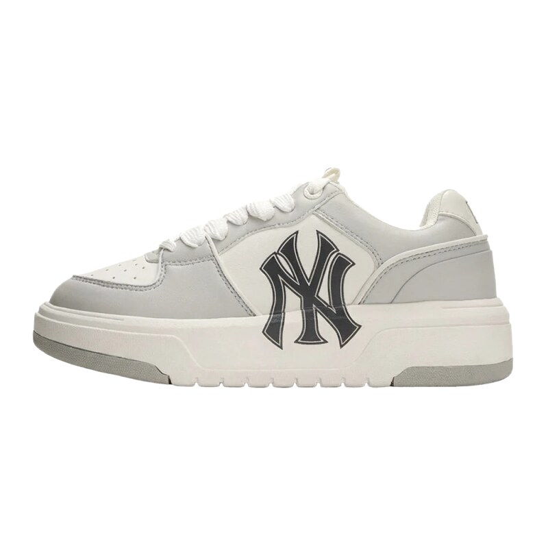 MLB NY Series Vintage Style Gray and White Shoes