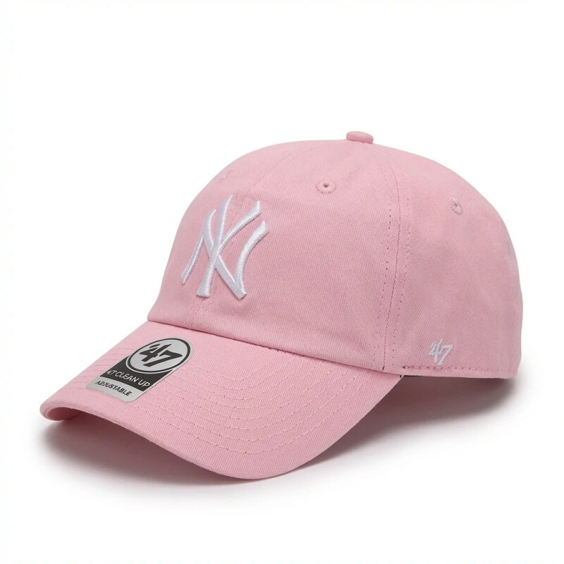 MLB pink baseball-style hood