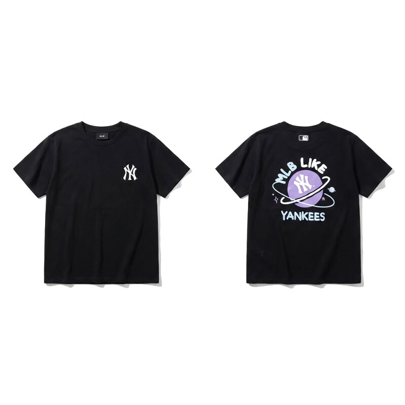 MLB Planet Style Black T-shirt