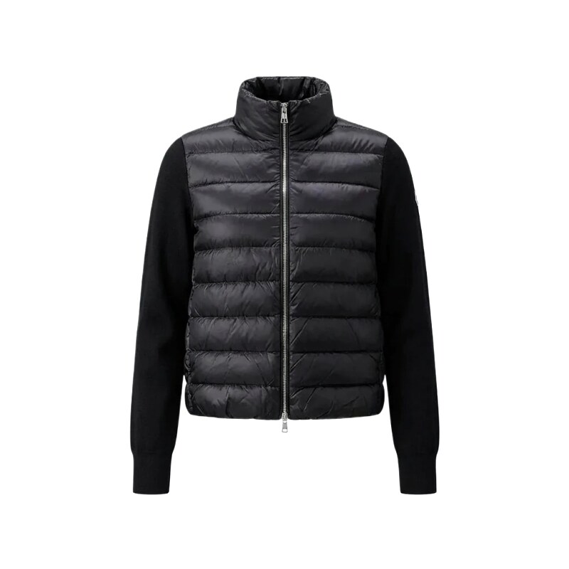 Moncler black fashionable down jacket