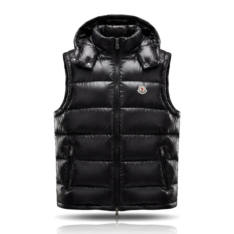 Moncler Black Trendy and Cool Down Vest