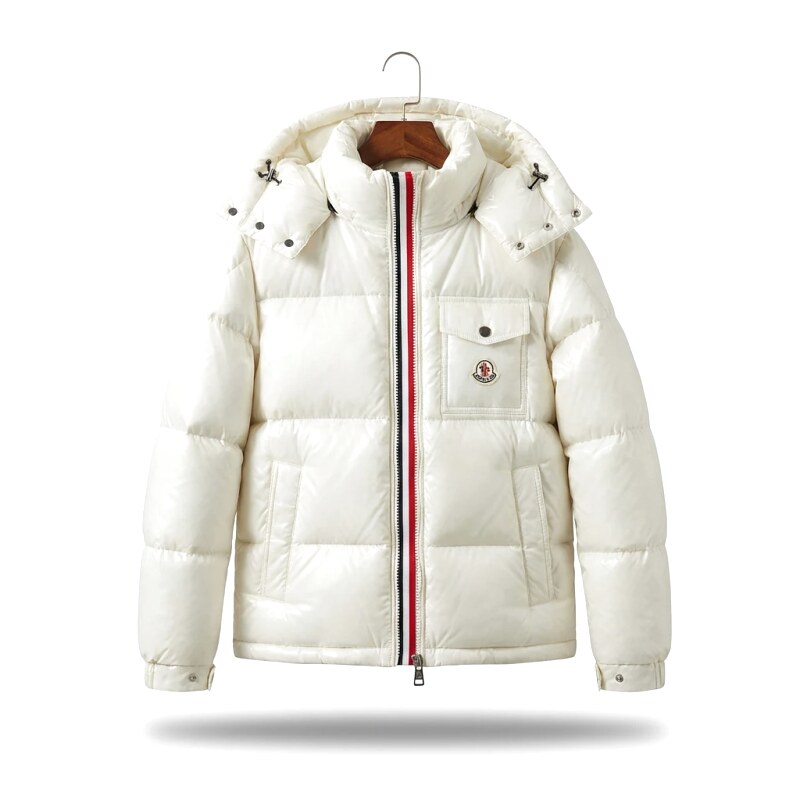 Moncler classic style fashionable white down jacket
