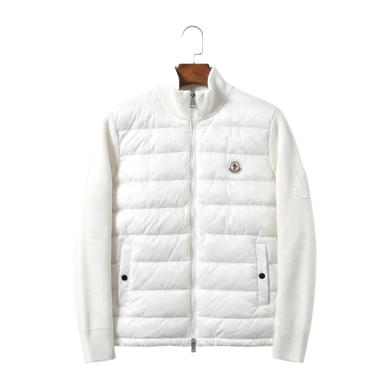 Moncler white casual style down jacket