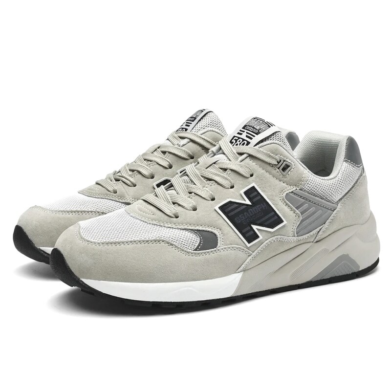 New Balance 580 retro style grey shoes