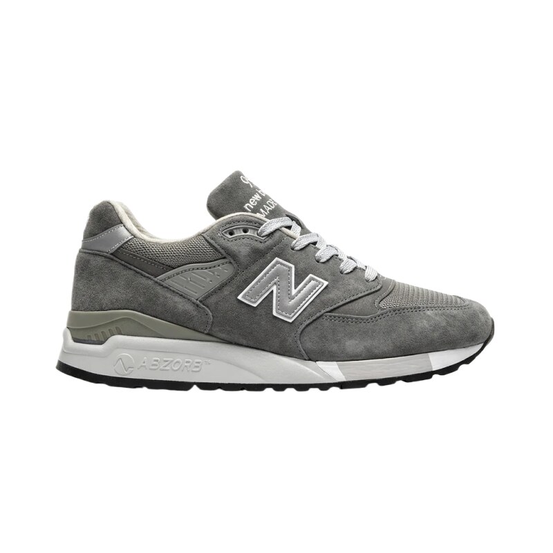 New Balance 996 retro style grey shoes