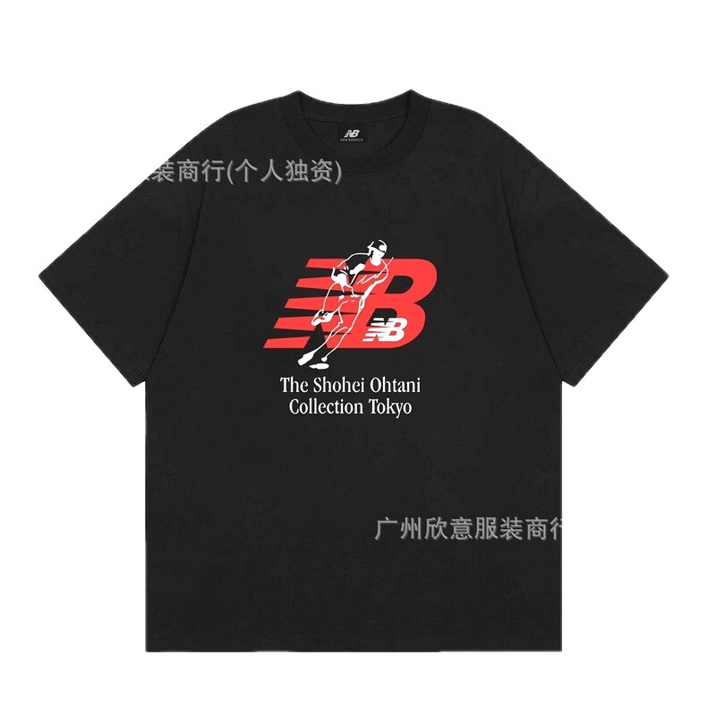 New Balance Ohtani Co-branded Sporty Black T-Shirt