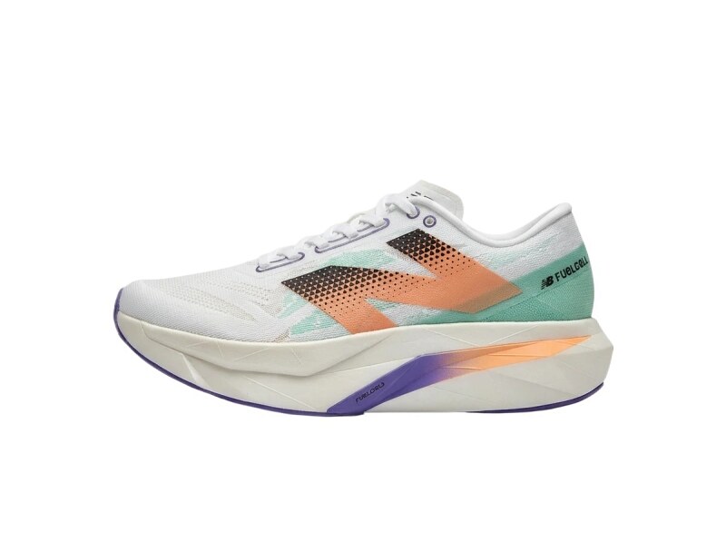 New Balance retro-style colorful running shoes
