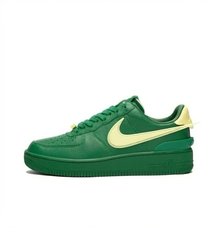 Nike Air Force 1 green sneakers