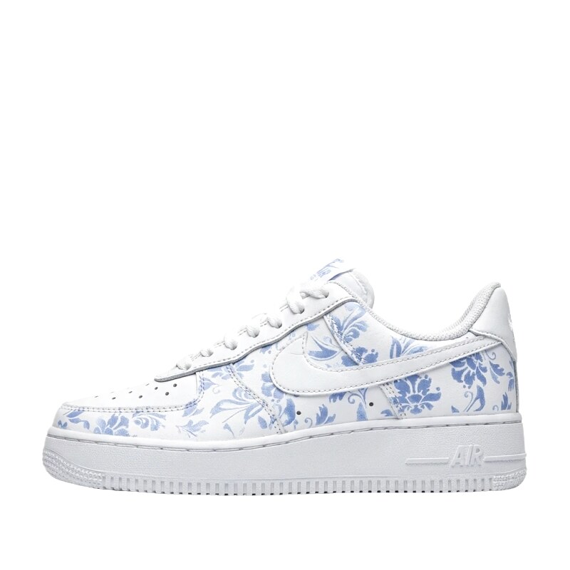 Nike Air Force 1 Printed Style White Shoes