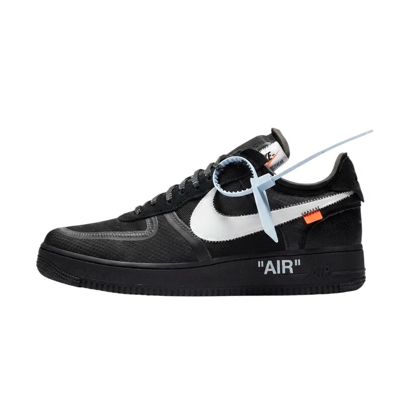 Nike Air Force black and gray trendy cool sports shoes