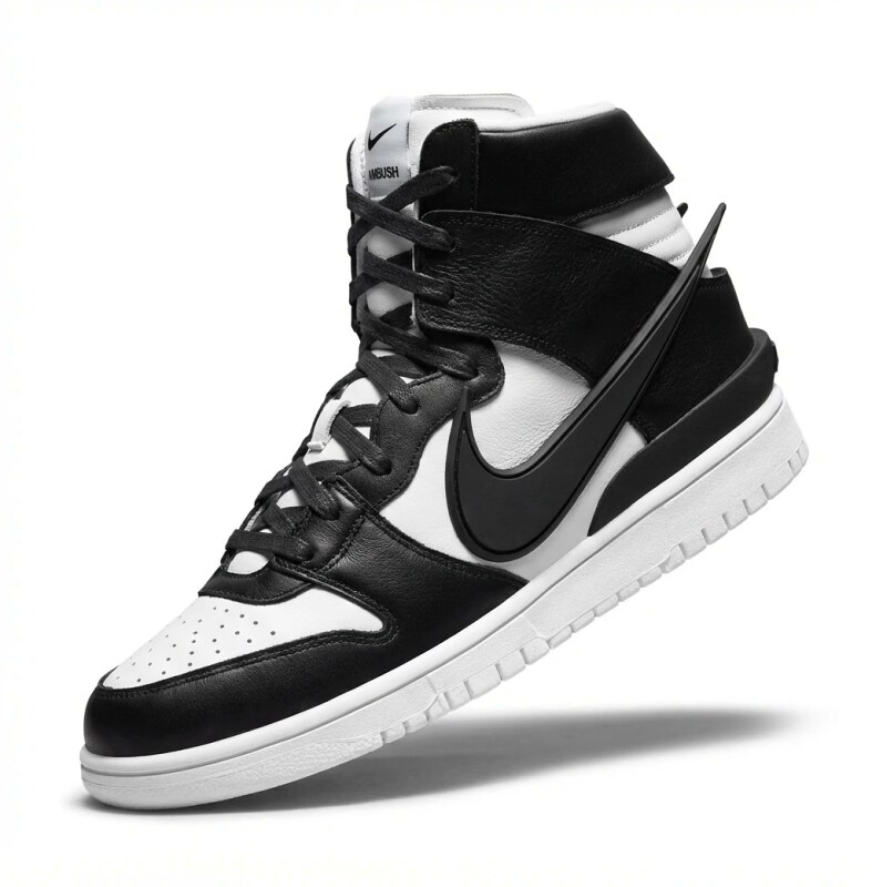 Nike Air Jordan High-top Black and White Trendy Sneakers