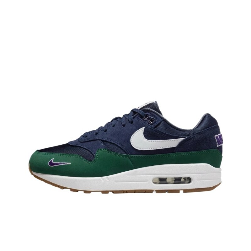 Nike Air Max 1 Retro Green and White Athletic Shoes