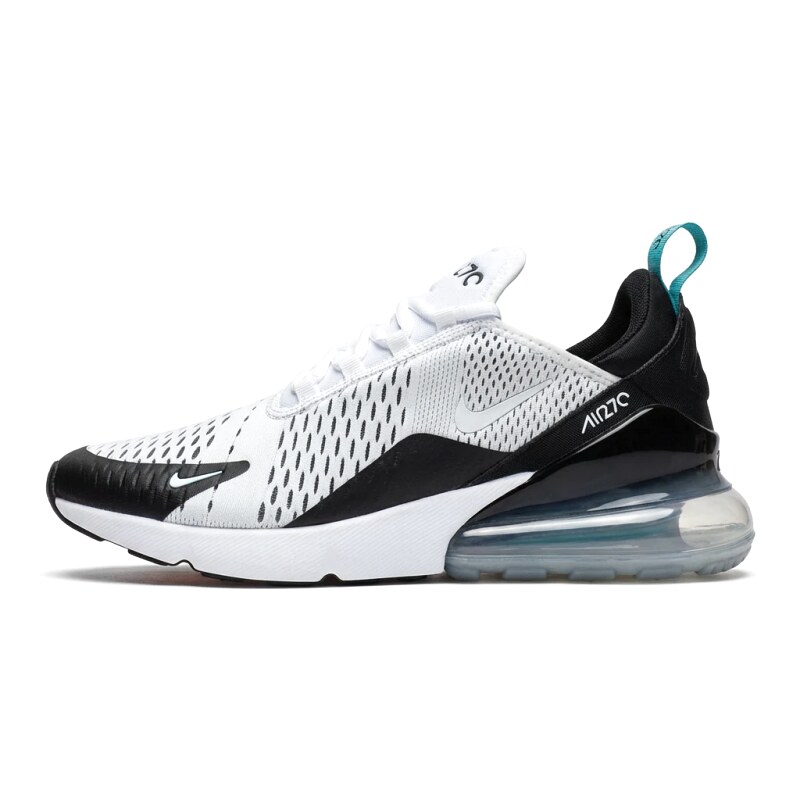 Nike Air Max 270 Black and White Trend Running Shoes