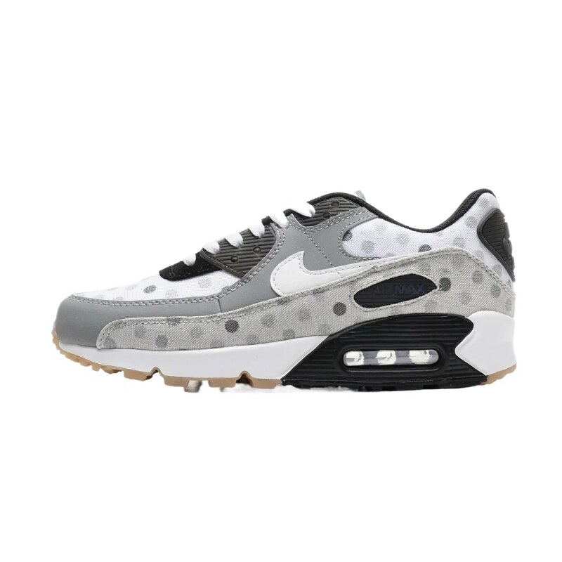 Nike Air Max 90 Polka Dot Style Grey Shoes