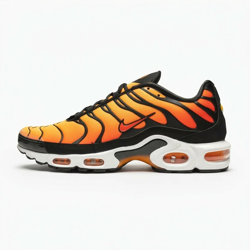 Nike Air Max 95 orange-black gradient sports shoes