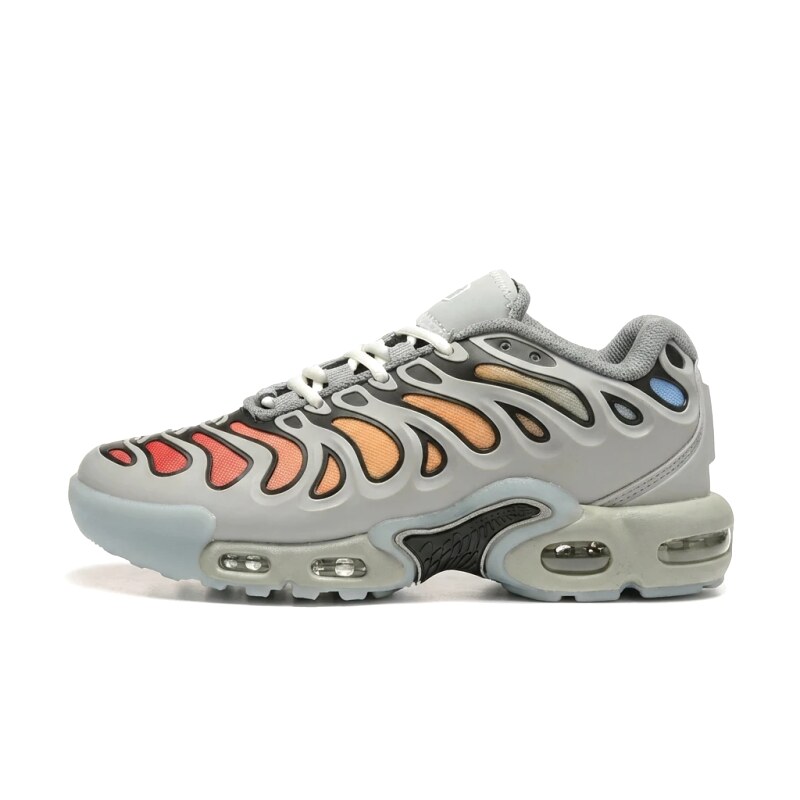 Nike Air Max 95 Trendy Grey-Orange Athletic Shoes