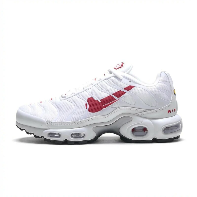 Nike Air Max 95 White-Red Retro Athletic Shoes