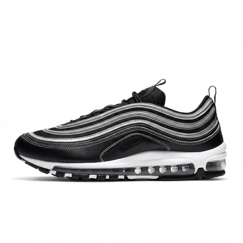 Nike Air Max 97 Black and White Trendy Sneakers