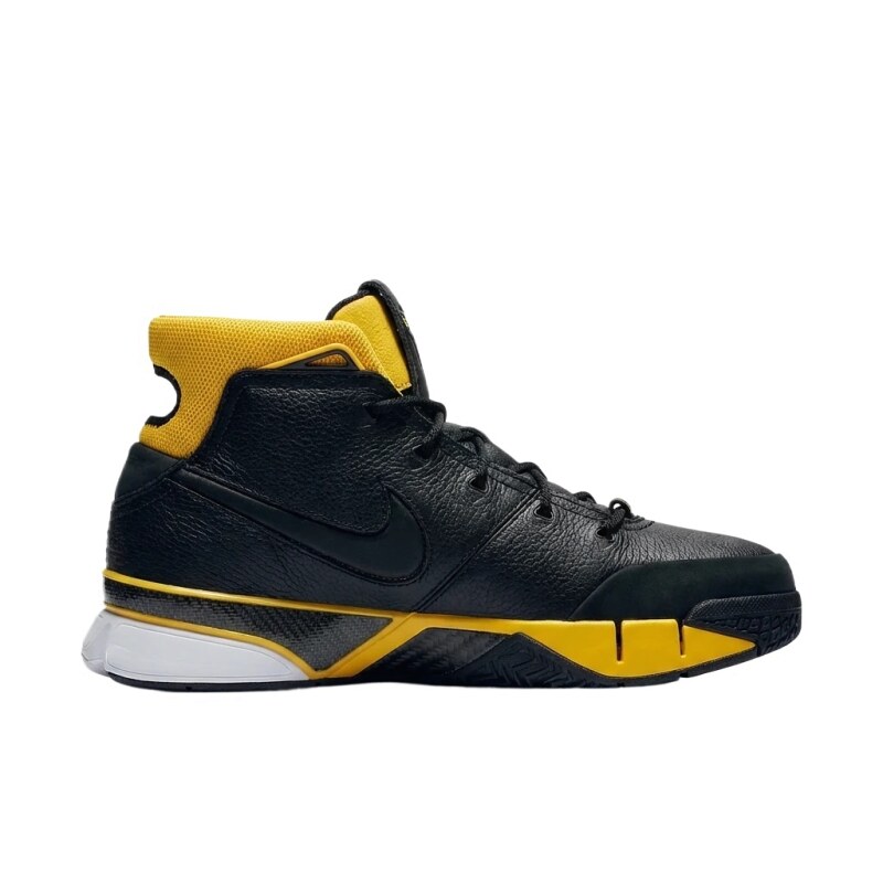 Nike Basketball Shoes Black and Yellow Cool Style